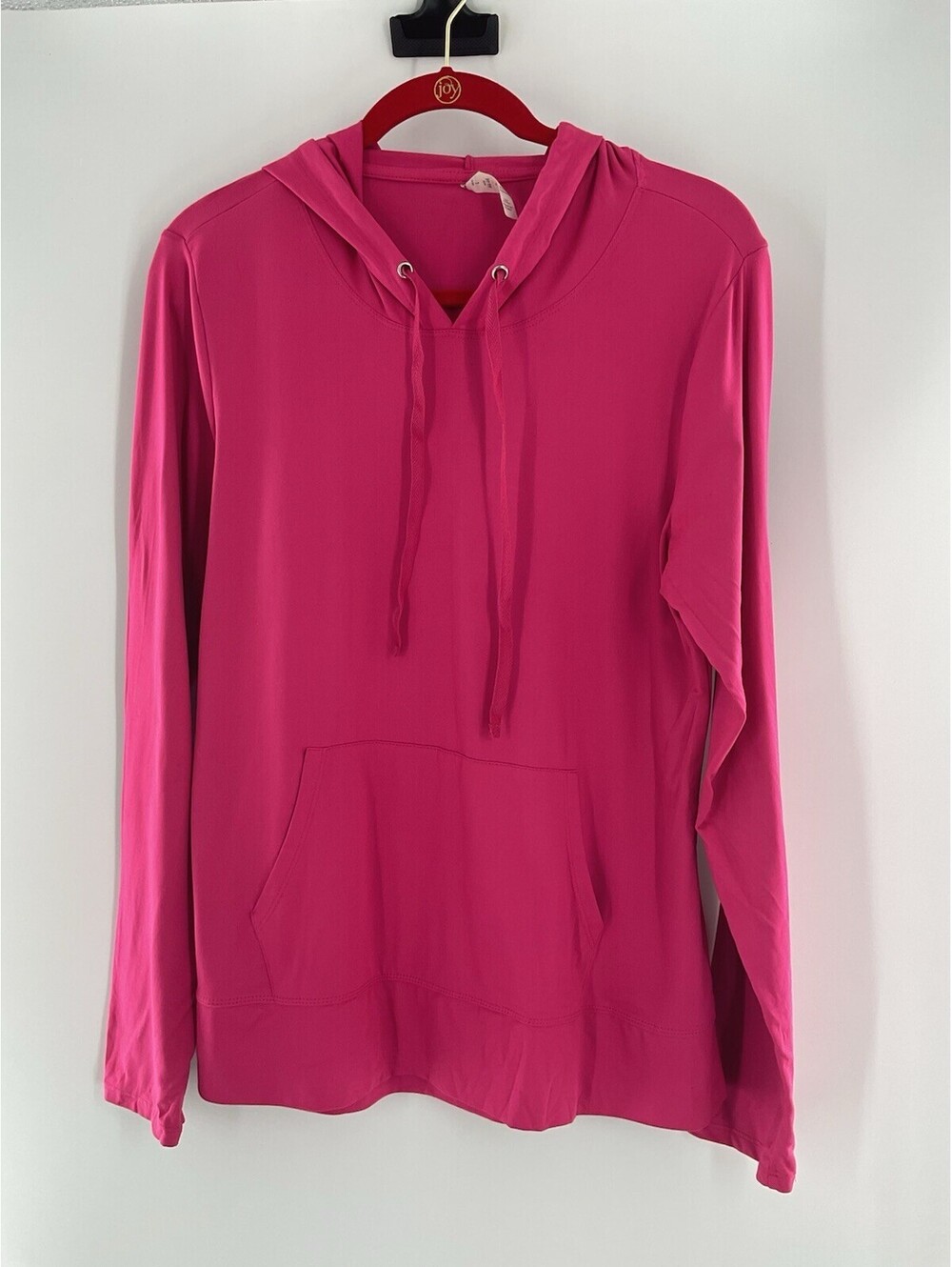 Marika Women’s Large Hooded Long Sleeve T-Shirt Athletic Pink 106